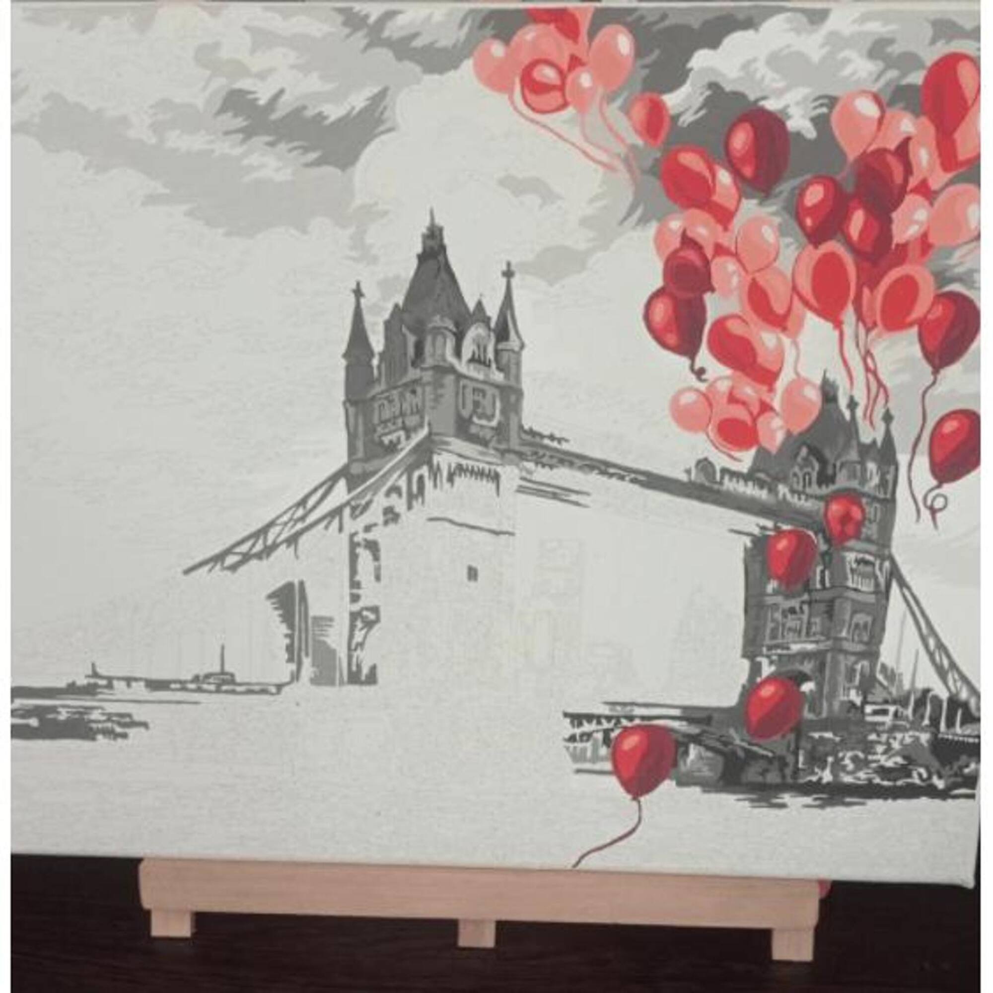 Crafting Spark Tower Bridge Painting by Numbers Kit